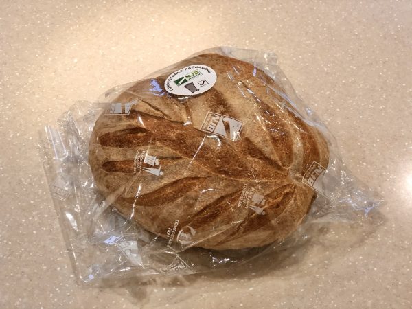 CLEAR ECO FRIENDLY COMPOSTABLE MICRO PERFORATED PACKAGING FOR BREAD BAGS