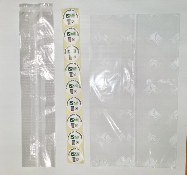 SAMPLE STICKERS AND BAGS